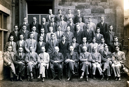 Cavendish Laboratory physicists. Photo courtesy of Vanity Fair.